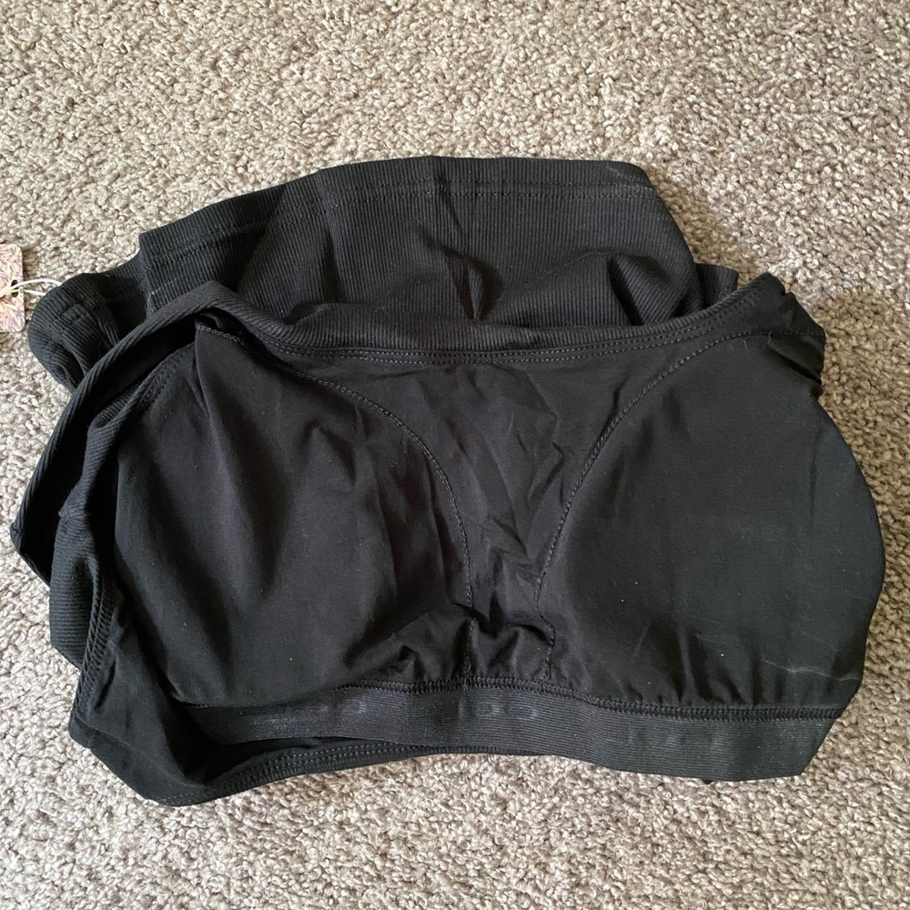 OGL Black Ribbed Padded Tank Top - Picture 5 of 5